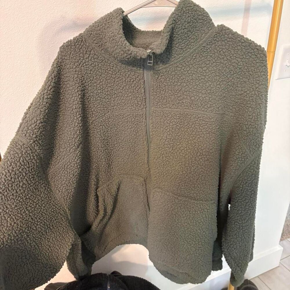 Old-navy Women's Green and Khaki Jacket